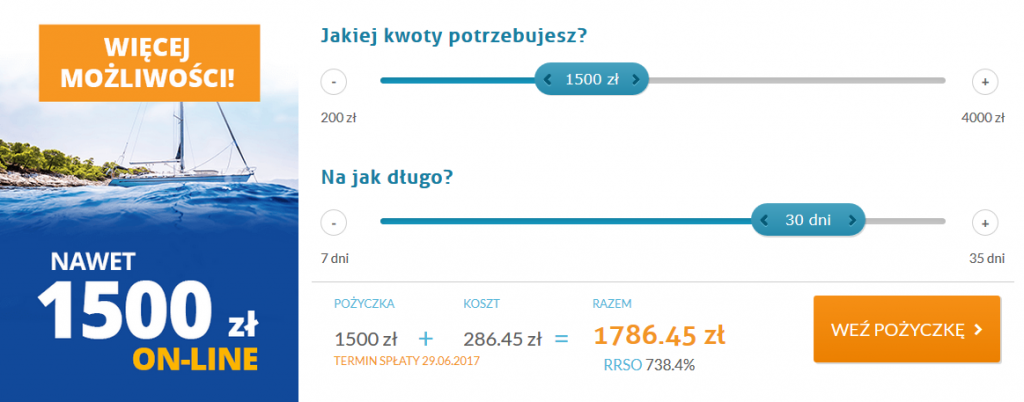 pożyczkomat chwilówki